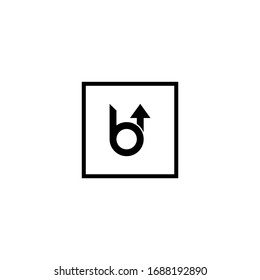 letter B logo icon template