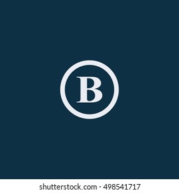 Letter B logo icon vector design