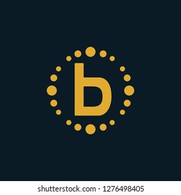 Letter B Logo. Initial Letter Design Vector