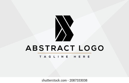 Letter B logo initial design