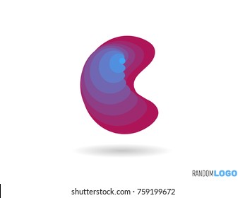 Letter B logo. Initial icon. Multi purpose and easy to edit