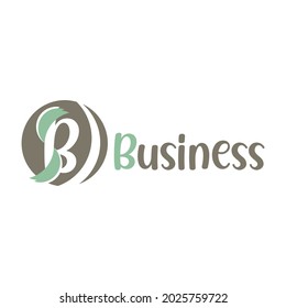 The Letter B Logo Isolated in White Background. The Letter B Logo Can Be Used For Products Or Companies With The Name BUSINESS Or Anything That Starts With The Letter B