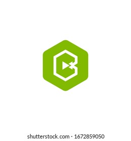 Logotipo de la letra b. icono del Vector moderno