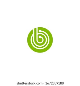 Letter b Logo. modern Vector icon