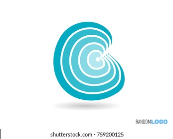 Letter B logo. Multi purpose and easy to edit