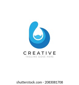 Letter B logo Oil, Logo Design Inspiration