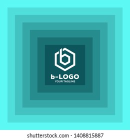 Letter B Logo on Isolated background