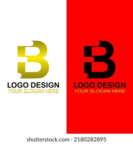 logotipo de letra b, perfecto para icono, mascota, etc.
