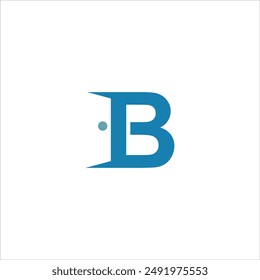 The letter B logo is in the shape of a door in blue and on a white background
