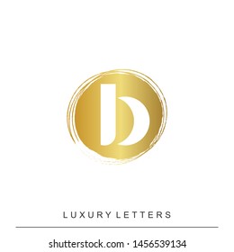 Letter B Logo Simple Elegant Initial Sign Symbol Icon.