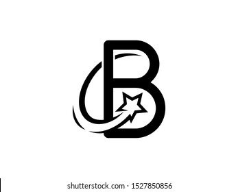 Letter B logo or symbol template design