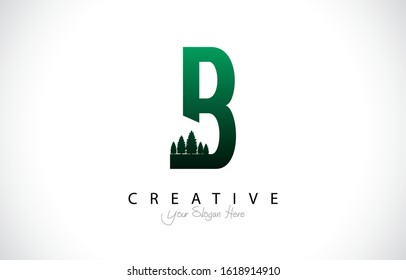 Letter B logo or symbol template design