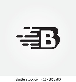 Letter B logo symbol vector template