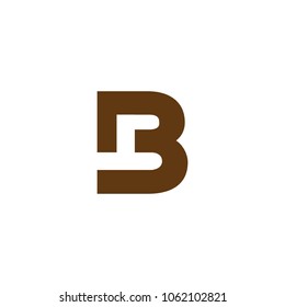 letter B logo template