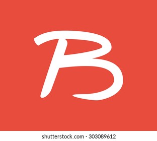 Letter B logo template