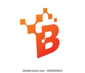 Letter B Logo Template Design Vector, Emblem, Design Concept, Creative Symbol, Icon