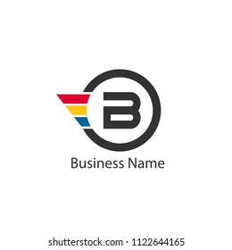 Letter B Logo Template Design