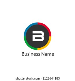 Letter B Logo Template Design