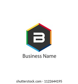 Letter B Logo Template Design