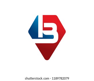 Letter B Logo Template Design, Vector, Emblem, Concept Design, Creative Symbol, Icon