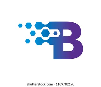 Letter B Logo Template Design Vector, Emblem, Concept Design, Creative Symbol, Icon