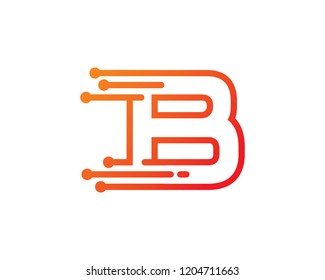 Letter B Logo Template Design Vector, Emblem, Concept Design, Creative Symbol, Icon