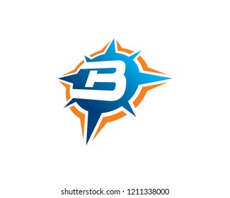 Letter B Logo Template Design Vector, Emblem, Concept Design, Creative Symbol, Icon