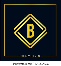 Letter B Logo Template Design
