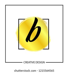 Letter B Logo Template Design