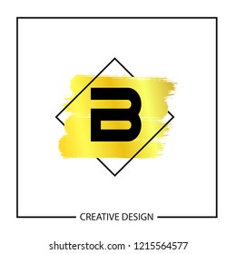 Letter B Logo Template Design