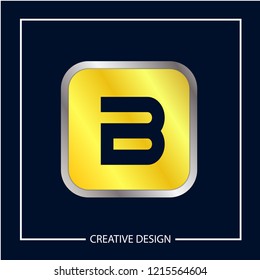 Letter B Logo Template Design