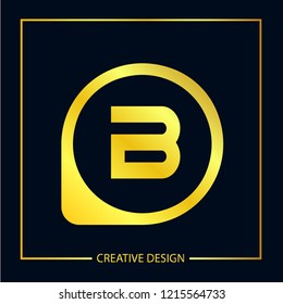 Letter B Logo Template Design