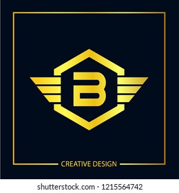 Letter B Logo Template Design