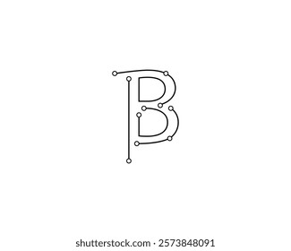 Letter B Logo Template Design Vector, Emblem, Concept Design, Creative Symbol, Icon.