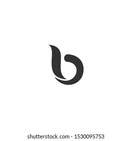 Letter B Logo Template Vector. B monogram logo vector. B symbol vector.