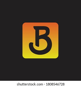 Vector de plantilla de logotipo de letra B. Vector del logotipo del monograma B. Vector de símbolo B.