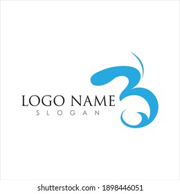 Diseño de icono vectorial de plantilla de logotipo de carta B