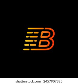 Letter B Logo Template Vector 