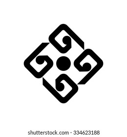 letter B logo template vector icon.