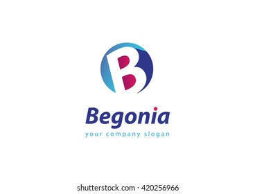 letter B logo Template for your company