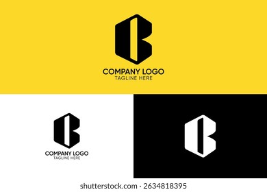 letter b logo, B transport logo, b company, logomark, iconmark