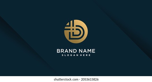 Letter B logo with unique style Premium Vector part 8