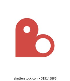 Letter "B" for logo use