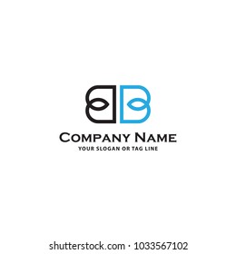 letter b logo vector