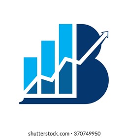 letter B logo vector.