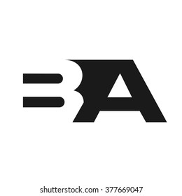 letter b and a logo vector.