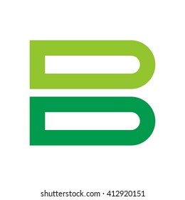 letter B logo vector.
