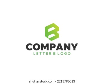 Logotipo de la letra B, logotipo b vector para empresas formidables, identidad de empresa, empresa o empresa, logotipo vectorial para empresas, logotipo vectorial para empresa, vector de la letra inicial, b corporación inicial