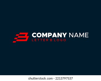 Letter B Logo, logo b vector for awesome bussines, company, startup or corporation identity,  logo vector for Bussines, logo vector for Company, Initial letter vector, b initial corporation