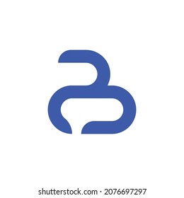 vector del logotipo de la letra B, logotipo comercial de la letra B, compañía del logotipo de la letra B